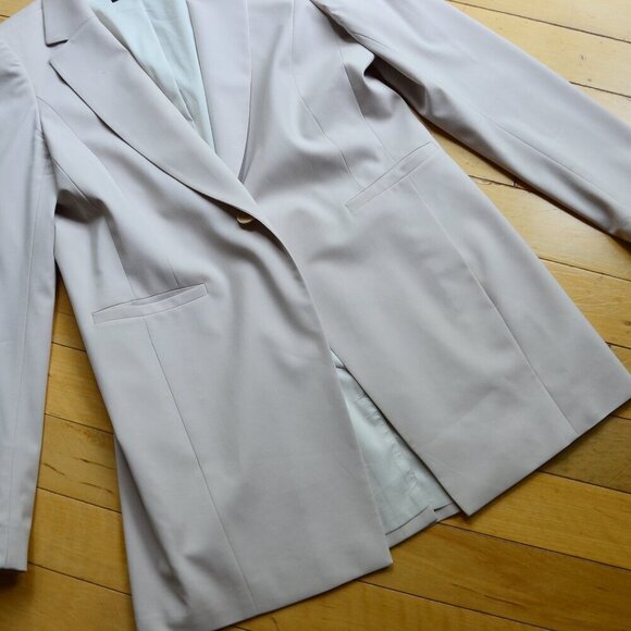 Lafayette 148 single button wool blazer Size 8 - Picture 6 of 14